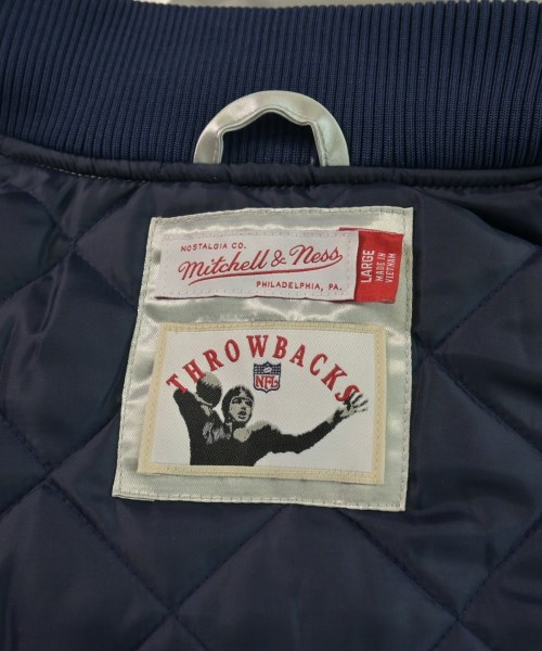 Mitchell&Ness（ミッチェルアンドネス）スタジャン シルバー サイズ:L メンズ/2200613583060