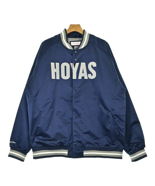Mitchell&Ness(ミッチェルアンドネス)スタジャン 紺 サイズ:3XL(XXXL位)/2200695468057