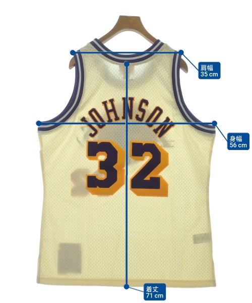 Mitchell&Ness（ミッチェルアンドネス）タンクトップ 白 サイズ:L メンズ/2200653253183