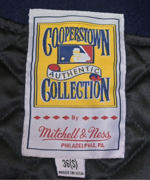 Mitchell&Ness（ミッチェルアンドネス）スタジャン 紺 サイズ:36(S位) メンズ/2200703675750