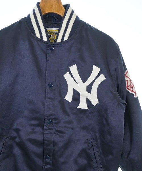 Mitchell&Ness（ミッチェルアンドネス）スタジャン 紺 サイズ:36(S位) メンズ/2200703675767