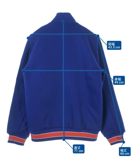 Mitchell&Ness（ミッチェルアンドネス）スタジャン 青 サイズ:36(S位) メンズ/2200703675774