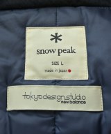 snow peak（スノーピーク）ダウンジャケット/ダウンベスト 紺 サイズ:L メンズ/2200620917063