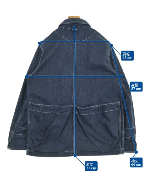 snow peak（スノーピーク）カバーオール 紺 サイズ:L メンズ/2200635113023