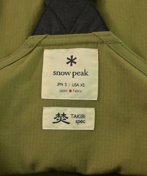 snow peak（スノーピーク）カジュアルシャツ カーキ サイズ:S メンズ/2200635793096