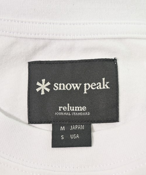 snow peak（スノーピーク）Tシャツ・カットソー 白 サイズ:M メンズ/2200623949047