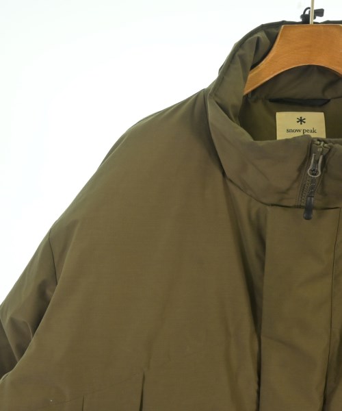 snow peak（スノーピーク）ダウンコート カーキ サイズ:XL メンズ/2200639525037