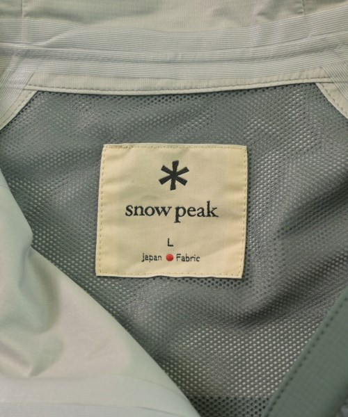 snow peak（スノーピーク）マウンテンパーカー 緑 サイズ:L メンズ/2200639525051
