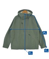 snow peak（スノーピーク）マウンテンパーカー 緑 サイズ:L メンズ/2200639525051