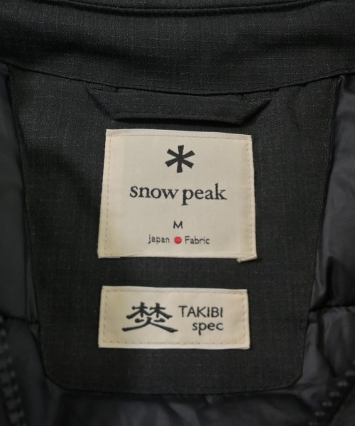 snow peak（スノーピーク）ダウンジャケット/ダウンベスト グレー サイズ:M メンズ/2200643043060