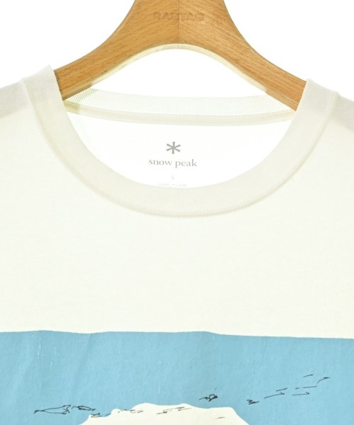 snow peak（スノーピーク）Tシャツ・カットソー 白 サイズ:L メンズ/2200545047067