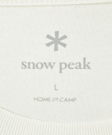 snow peak（スノーピーク）Tシャツ・カットソー 白 サイズ:L メンズ/2200545047067