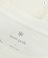 snow peak（スノーピーク）Tシャツ・カットソー 白 サイズ:L メンズ/2200545047067