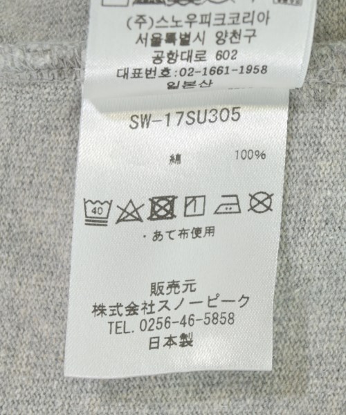 snow peak（スノーピーク）Tシャツ・カットソー グレー サイズ:XL メンズ/2200549612117