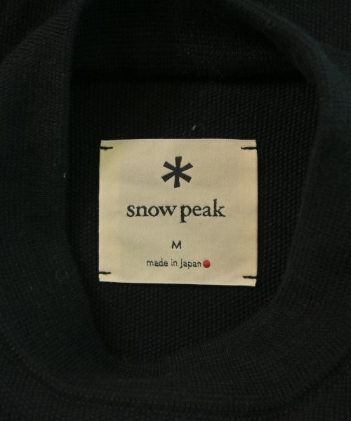 snow peak（スノーピーク）ニット・セーター 黒 サイズ:M メンズ/2200612982147