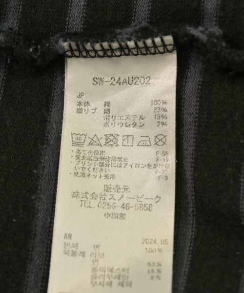 snow peak（スノーピーク）ポロシャツ 黒 サイズ:1(S位) レディース/2200626598013