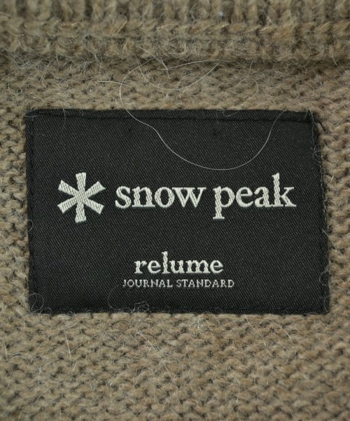 snow peak（スノーピーク）ニット・セーター 茶 サイズ:F レディース/2200616905173