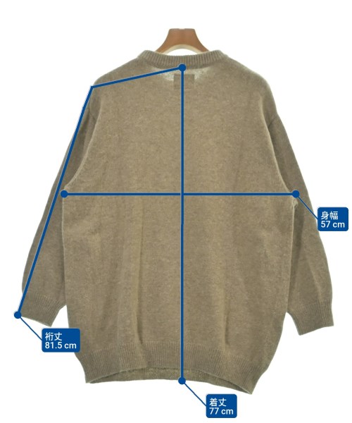 snow peak（スノーピーク）ニット・セーター 茶 サイズ:F レディース/2200616905173