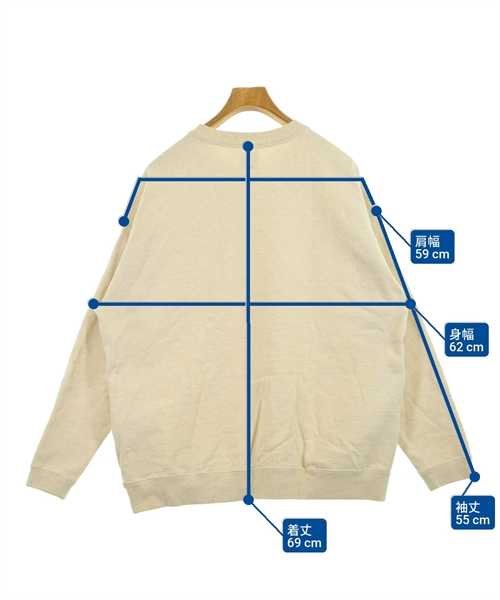 snow peak（スノーピーク）スウェット 白 サイズ:L メンズ/2200615382036