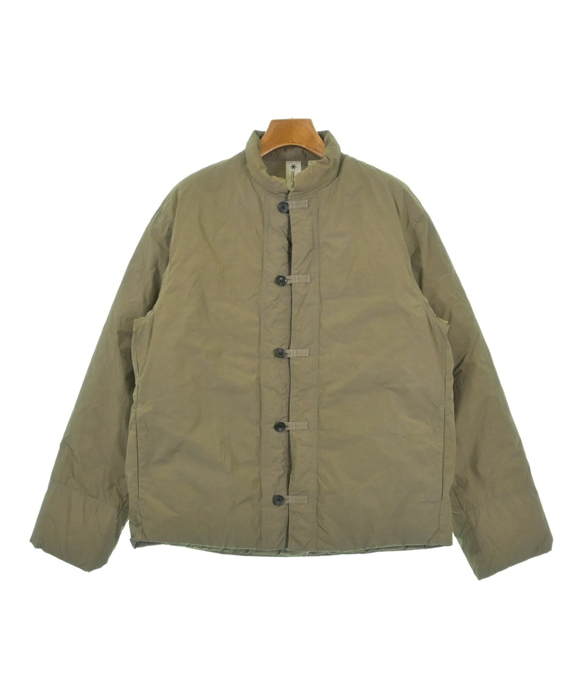 snow peak（スノーピーク）ダウンジャケット/ダウンベスト カーキ