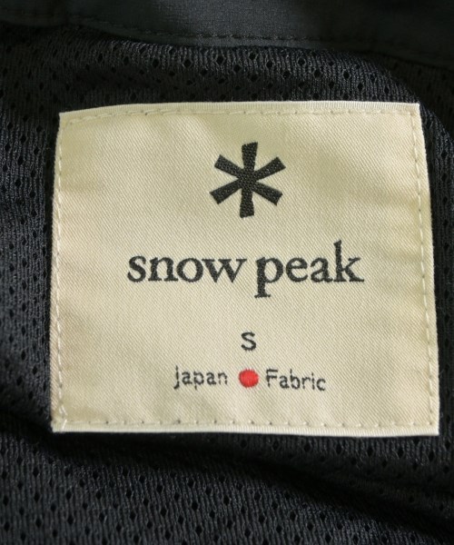 snow peak（スノーピーク）ブルゾン 黒 サイズ:S レディース/2200631469032