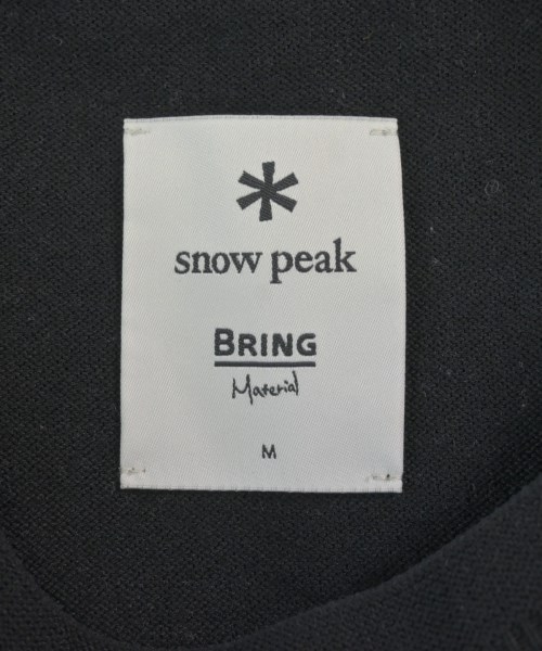 snow peak（スノーピーク）ニット・セーター 黒 サイズ:M メンズ/2200601213108
