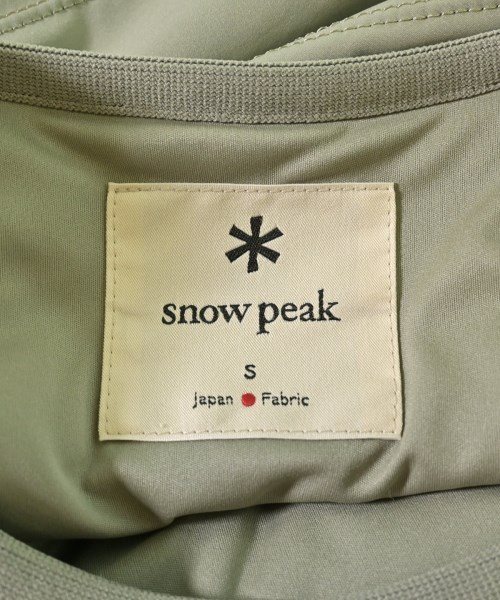 snow peak（スノーピーク）Tシャツ・カットソー カーキ サイズ:S メンズ/2200621326031