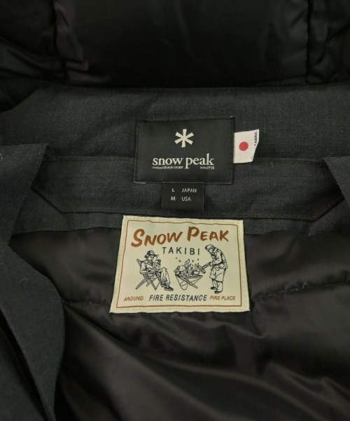 snow peak（スノーピーク）ダウンコート グレー サイズ:L メンズ/2200634140013