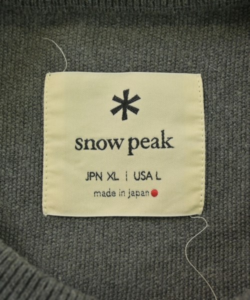 snow peak（スノーピーク）Tシャツ・カットソー グレー サイズ:XL メンズ/2200618552023