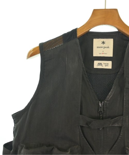 snow peak（スノーピーク）カジュアルジャケット 黒 サイズ:S メンズ/2200618724017