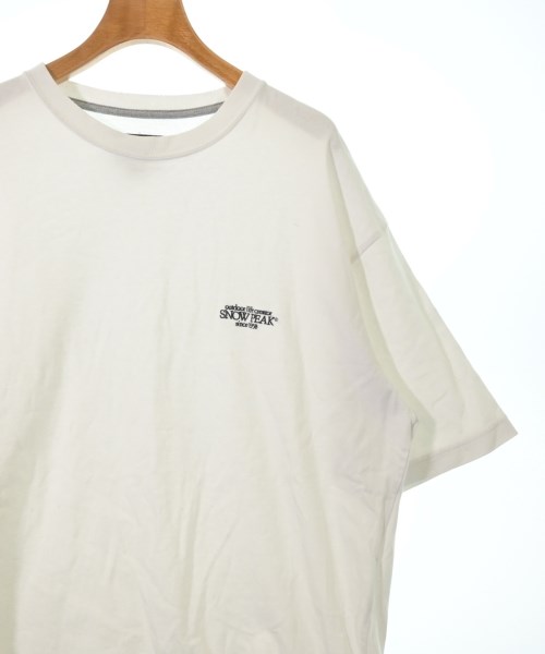 snow peak（スノーピーク）Tシャツ・カットソー 白 サイズ:L メンズ/2200619672072