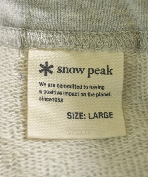 snow peak（スノーピーク）スウェットパンツ グレー サイズ:L メンズ/2200620548045