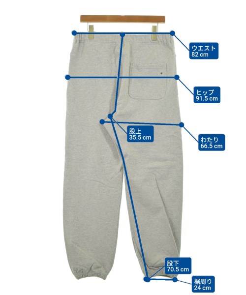 snow peak（スノーピーク）スウェットパンツ グレー サイズ:L メンズ/2200620548045