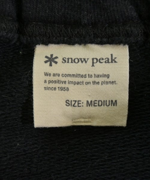 snow peak（スノーピーク）スウェットパンツ 黒 サイズ:M メンズ/2200606826051