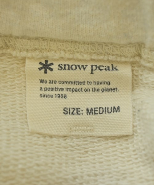 snow peak（スノーピーク）スウェットパンツ 白 サイズ:M メンズ/2200606826068