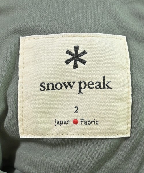 snow peak（スノーピーク）カジュアルシャツ カーキ サイズ:2(M位) レディース/2200603400025