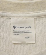 snow peak（スノーピーク）スウェット 白 サイズ:1(S位) レディース/2200607631036