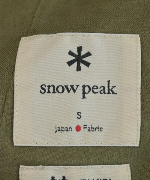 snow peak（スノーピーク）その他 カーキ サイズ:S メンズ/2200607659085