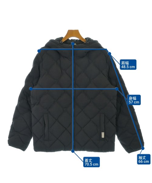 snow peak（スノーピーク）ダウンジャケット/ダウンベスト 黒 サイズ:L メンズ/2200672458026