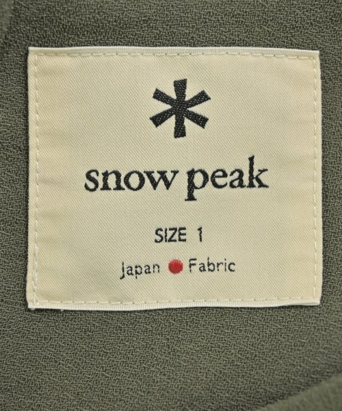 snow peak（スノーピーク）ワンピース 緑 サイズ:1(S位) レディース/2200673702234