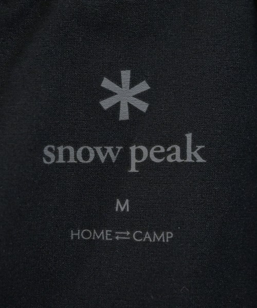 snow peak（スノーピーク）Tシャツ・カットソー 黒 サイズ:M メンズ/2200671117054