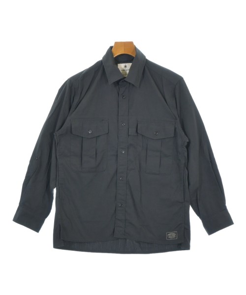 snow peak(スノーピーク)カジュアルシャツ グレー サイズ:S/2200676307023