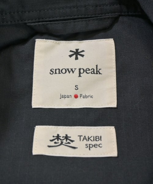 snow peak（スノーピーク）カジュアルシャツ グレー サイズ:S メンズ/2200676307023