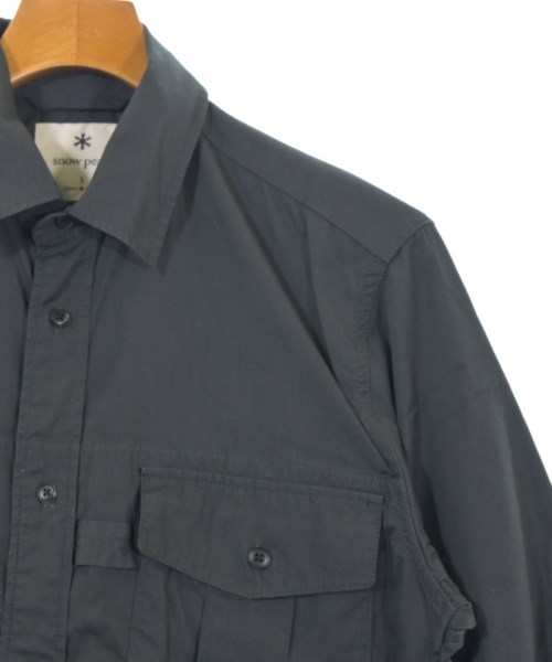 snow peak（スノーピーク）カジュアルシャツ グレー サイズ:S メンズ/2200676307023