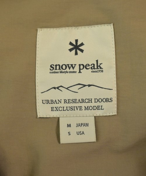 snow peak（スノーピーク）マウンテンパーカー ベージュ サイズ:M メンズ/2200676475173