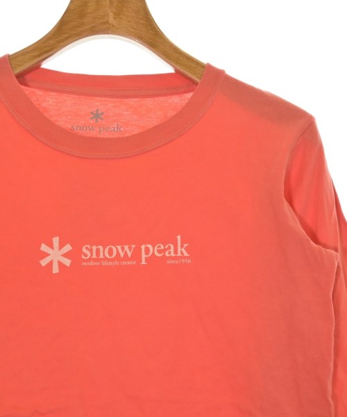snow peak（スノーピーク）Tシャツ・カットソー オレンジ サイズ:M レディース/2200674769205
