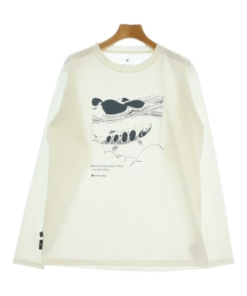 snow peak(スノーピーク)Tシャツ・カットソー 白 サイズ:M/2200673188076