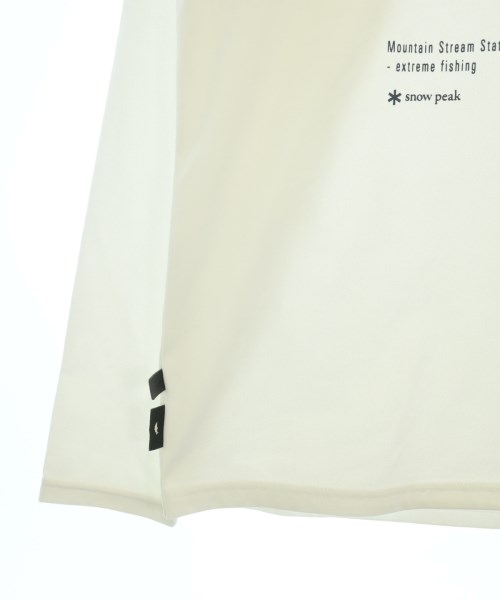 snow peak（スノーピーク）Tシャツ・カットソー 白 サイズ:M メンズ/2200673188076