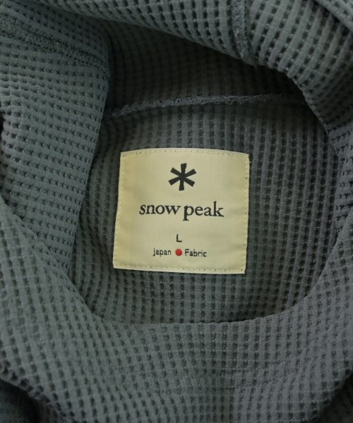 snow peak（スノーピーク）パーカー グレー サイズ:L メンズ/2200672870149