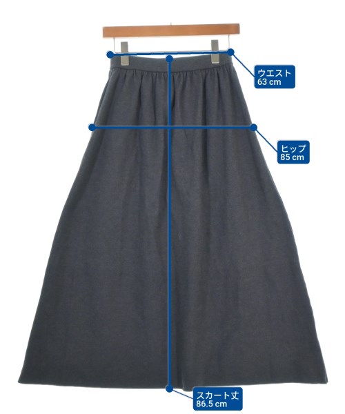 snow peak（スノーピーク）ロング・マキシ丈スカート グレー サイズ:1(S位) レディース/2200678816011